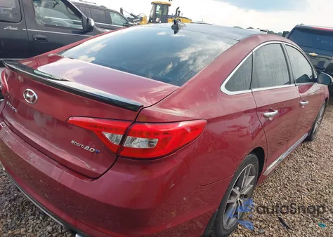 2016 Hyundai Sonata Sport 2.0T z USA, uszkodzony, nr VIN 5NPE34AB6GH406687